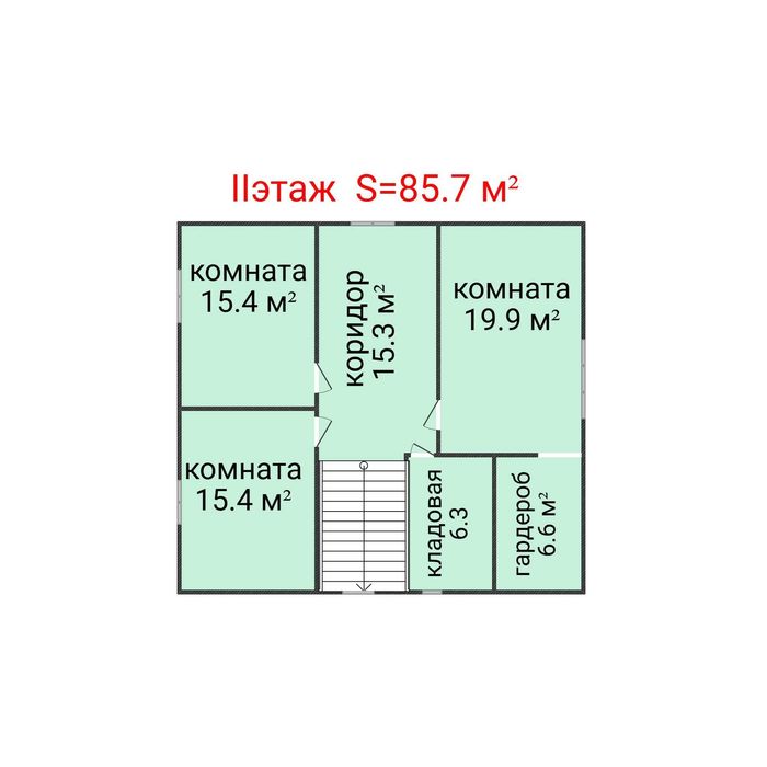 Продажа 2-этажного дома Дружба