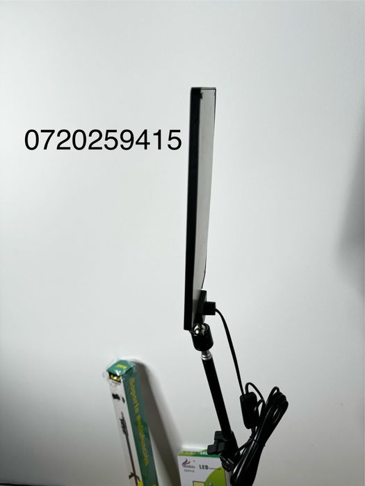 Lampa de Camping, Pescuit 100W - 12V cu LED COB, reglabila cu suport