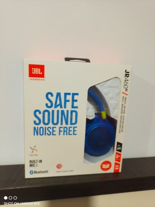 Casti JBL JR 460NC Sigilat Albastru