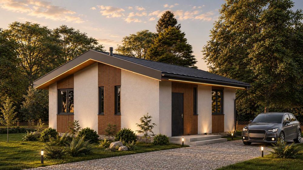 Дом из ЛСТК под ключ — IQONIQ Construction