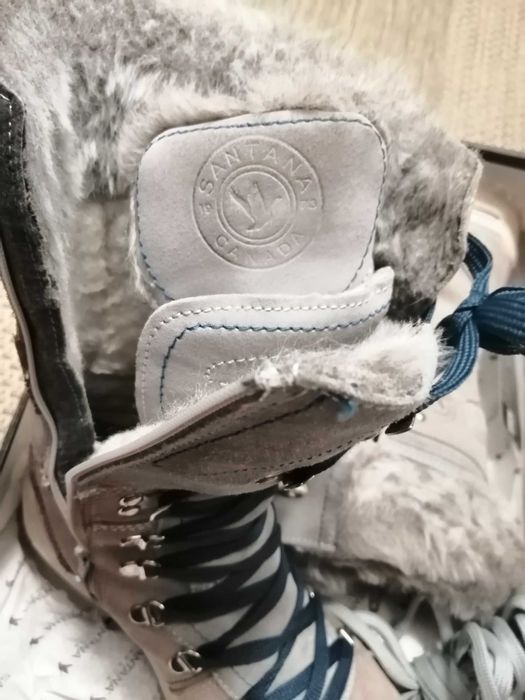 Дамски зимни боти/ботуши естествена кожа