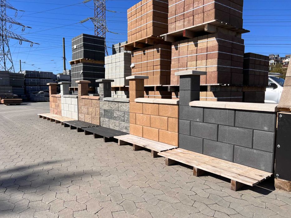 Pavaj PREMIUM 6cm dreptunghi, GRI sau ANTRACIT - stoc Cluj