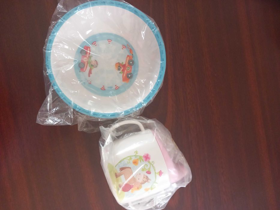 Set farfurie/cană copii Haba