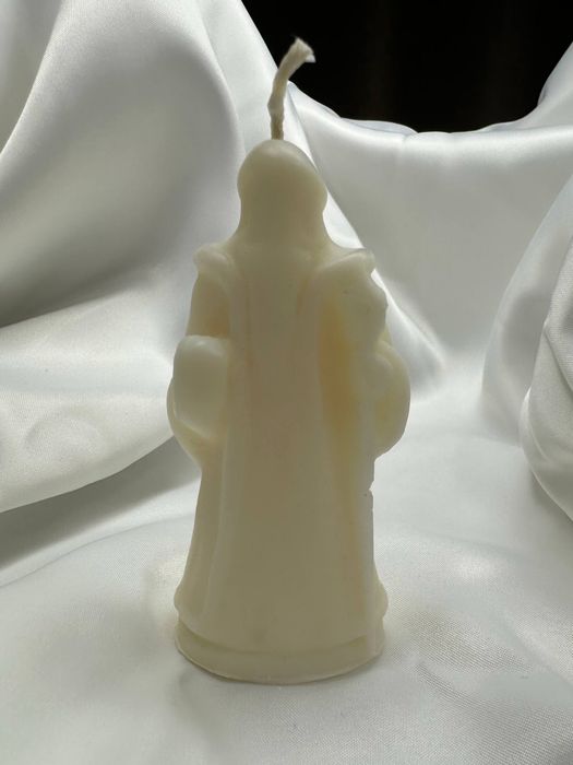 Свеча Дед Мороз | Новогодний подарок | Натуральный воск