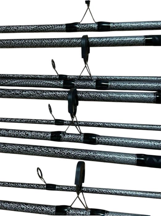 SET 4 Lansete Crap Diamant Alb 3.60 3.5Lbs din 3 Tronsoane