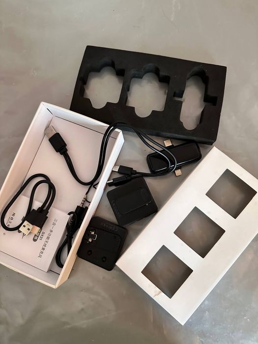 Wireless Microphone SX31 — 2 talik simsiz mikrofon (iPhone va Type-C)