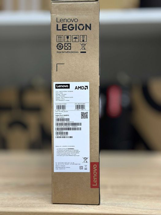 НОВЫЙ Lenovo Legion Pro 5 OLED / Ryzen 7 8745HX / RTX 5060
