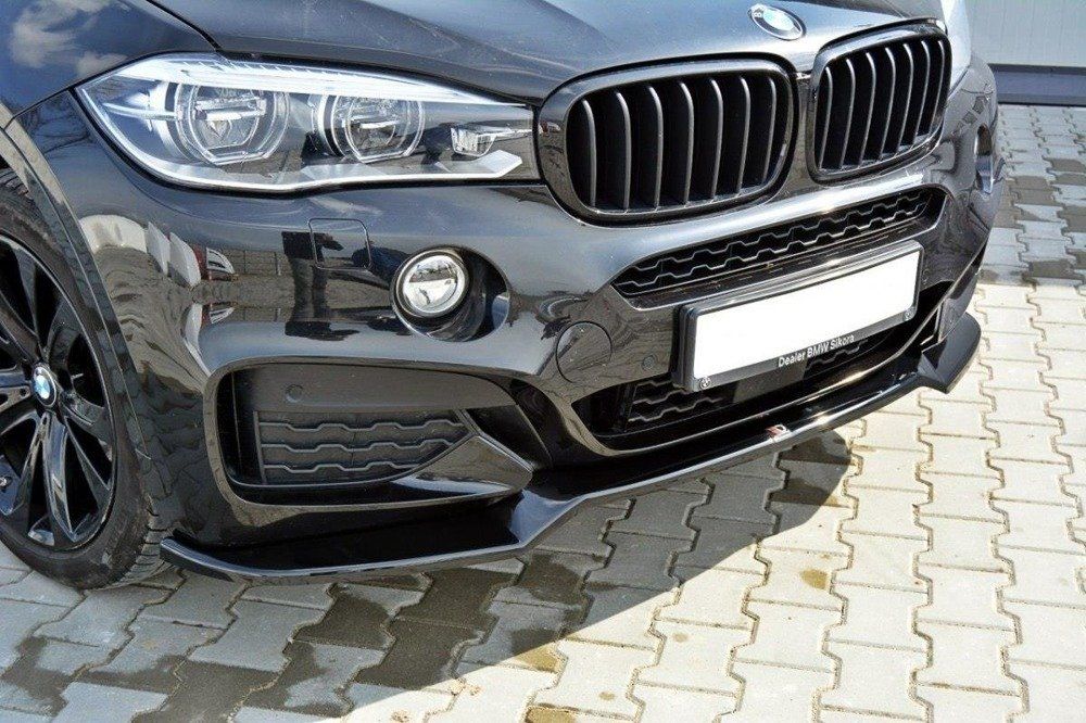 Спойлер за предна броня Maxton design за BMW X6 F16 Mpack (2016-)