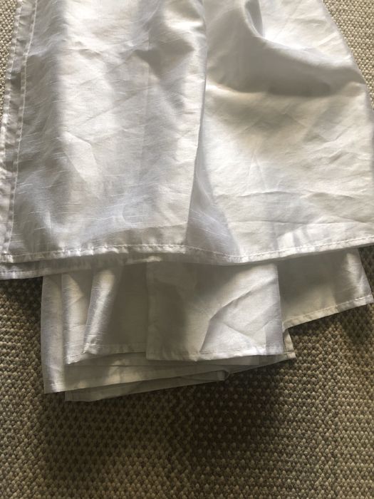 Set perdele/draperii albe