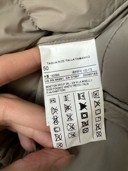 Geaca Benetton de puf marimea 50