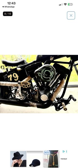 Harley Davidson Softail-OldSchool-Evo-Custom