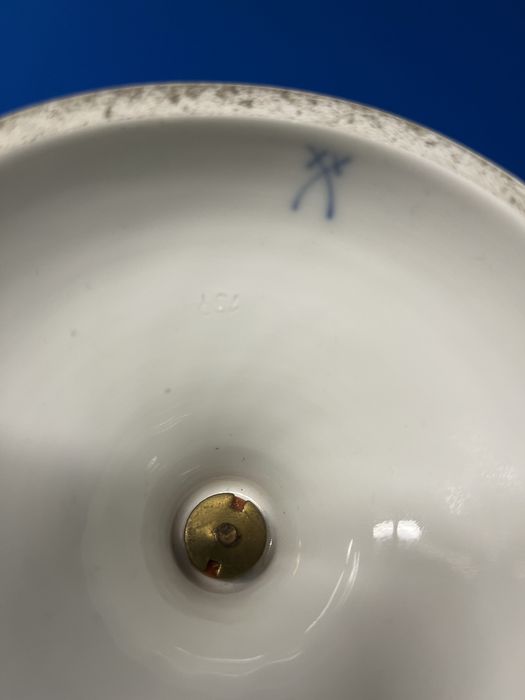 Колекционерска,порцеланова фруктиера на Meissen,Germany