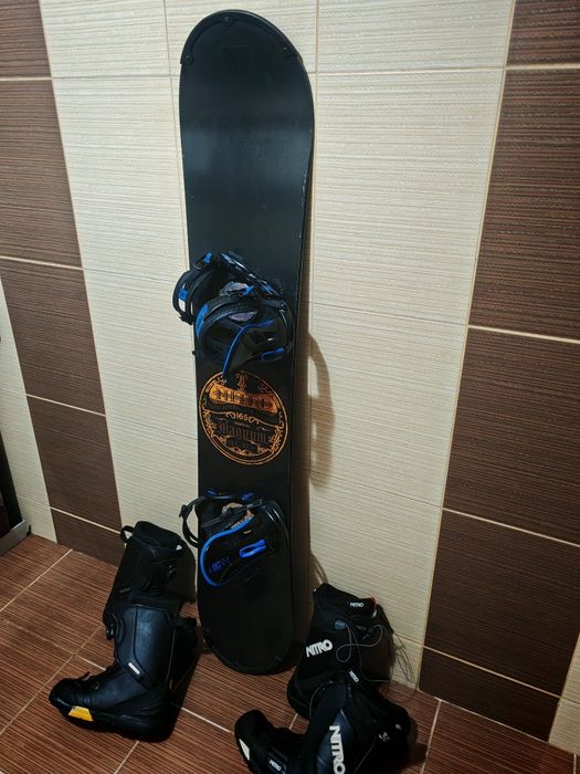 Placa snowboard Nitro  Magnum Tone Wide 165cm-boots