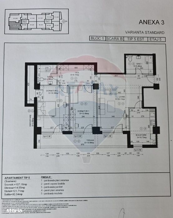 De Vanzare apartament 3 camere Confor City