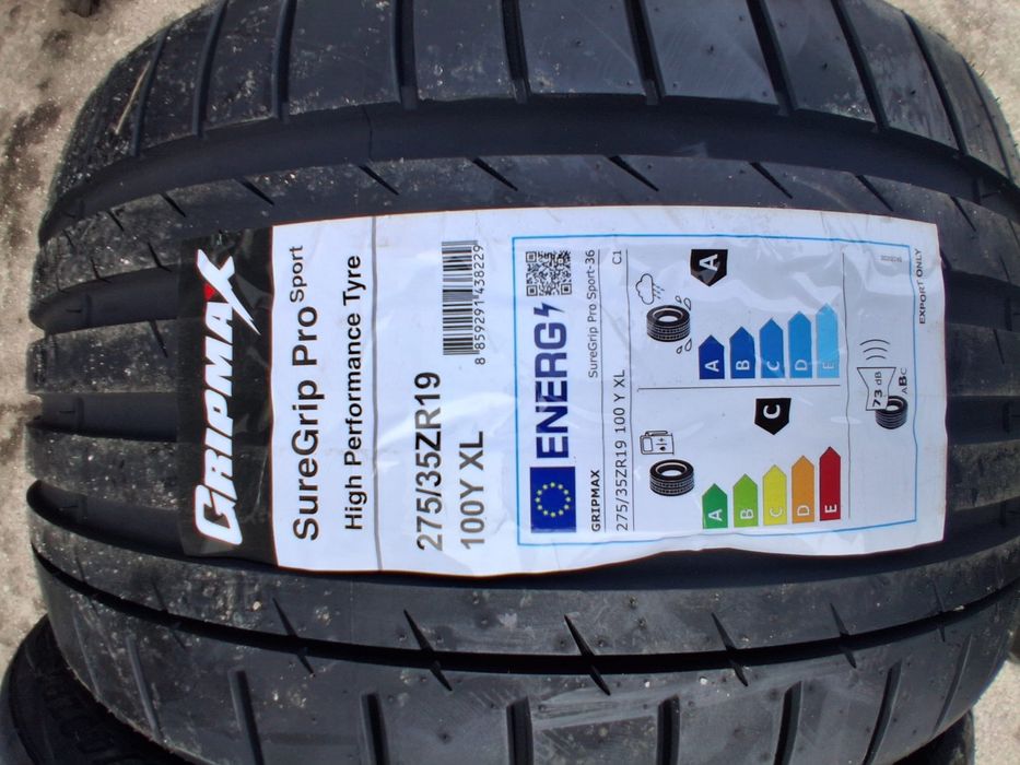 Anvelope noi vara Gripmax 245/40R19 275/35R19