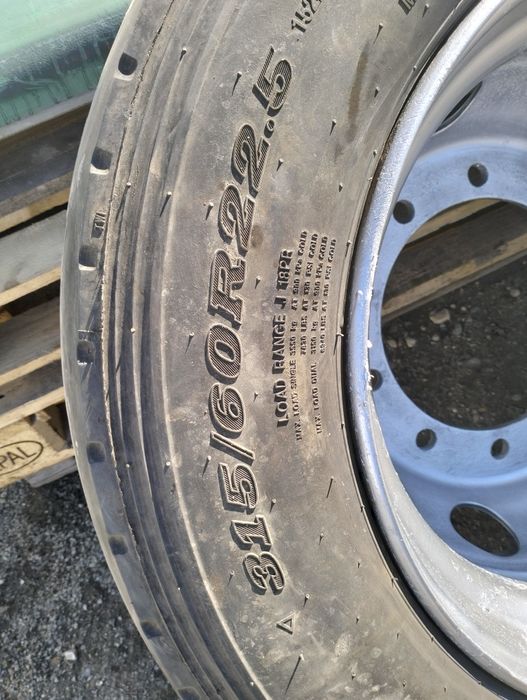 Janta cu cauciuc 315/60/22.5,directie