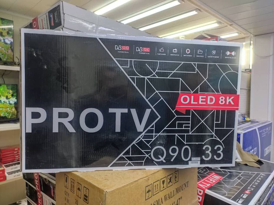 Telvizorlar barcha turdagisi bor