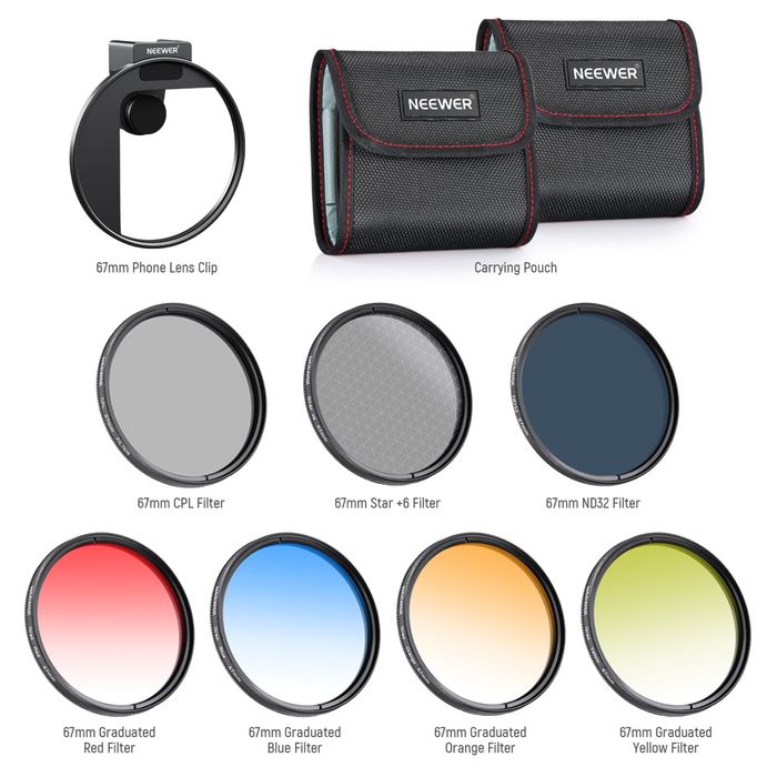 Neewer filter kit 7in1