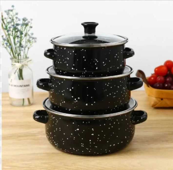 Газов котлон с 3 тенджери