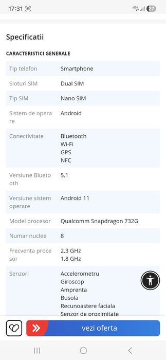 Telefon mobil xiomi redmi putin utilizat la jumate de pret