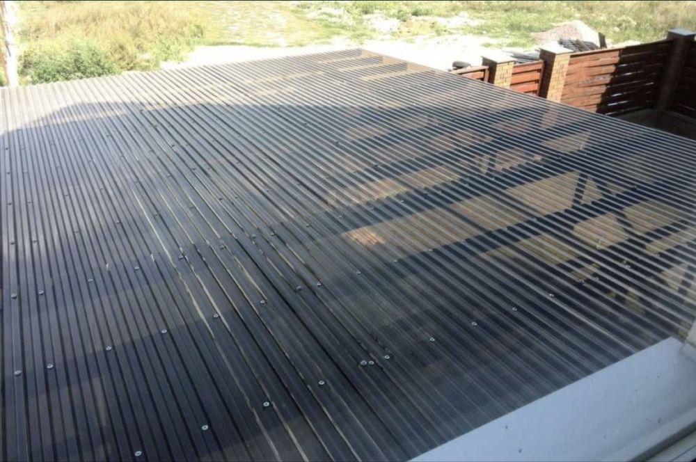 Прозрачный профнастил