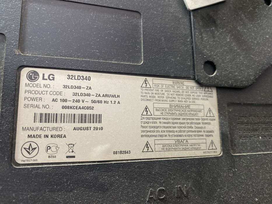 Samsung tv 32 LD34 series