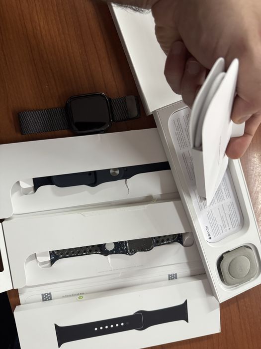Apple Watch Series 10 – Titanium Gri, GPS + Cellular, 46 mm – Ca nou