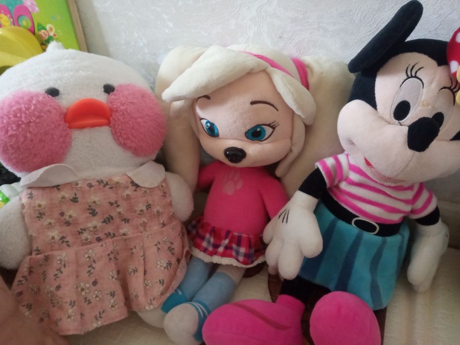 Игрушки мягкие  из мультика