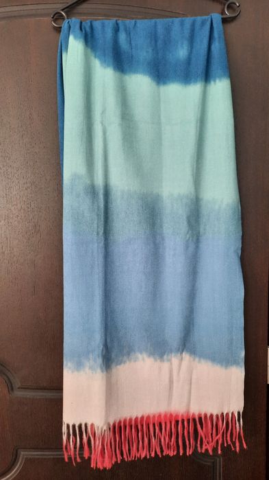 Голям шал от кашмир 70×180 см. - чисто нов