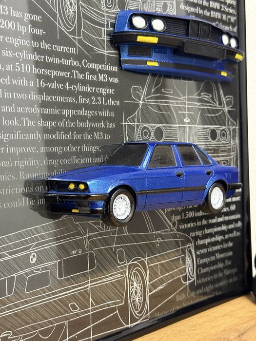 Tablou A3 BMW E30 ( Ursulet )