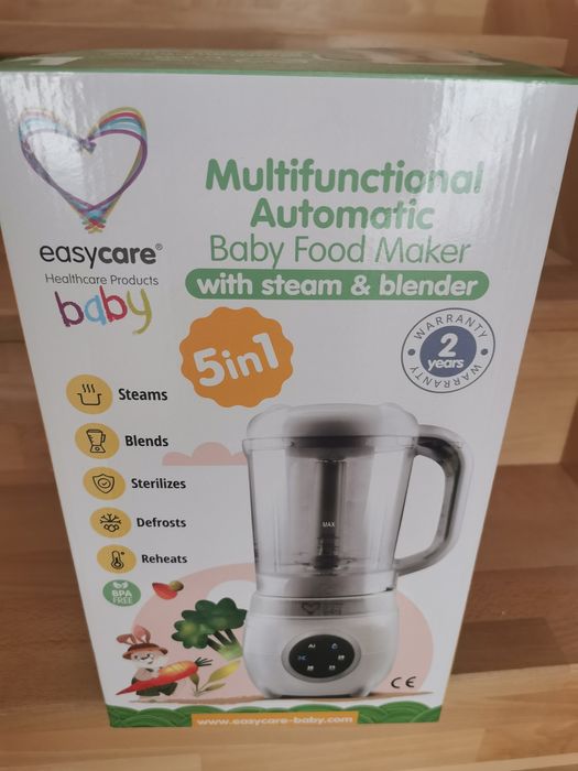 Aparat automat multifuncțional de gătit cu abur și blender EasyCare