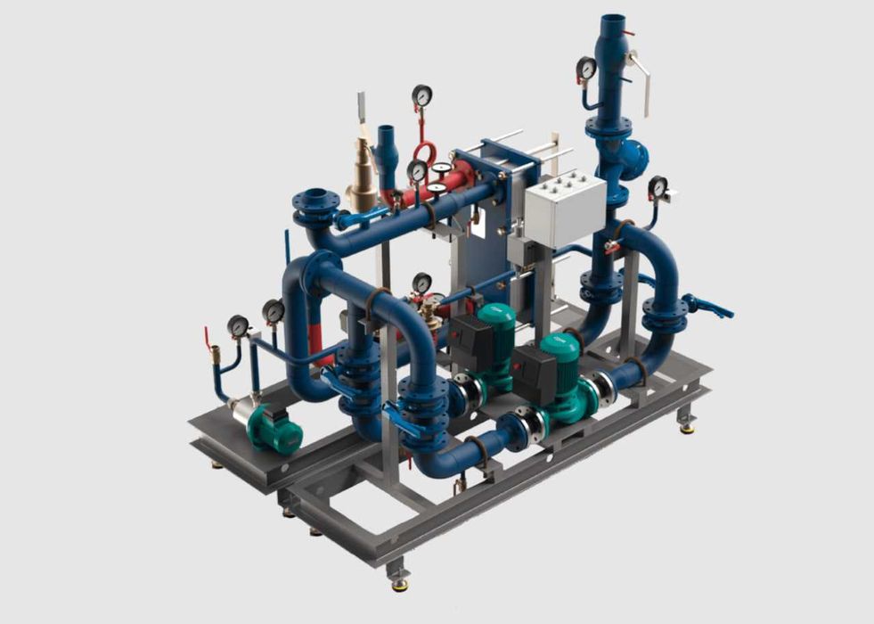 Индивидуал иситиш пункти  50 квт - 2000 квт