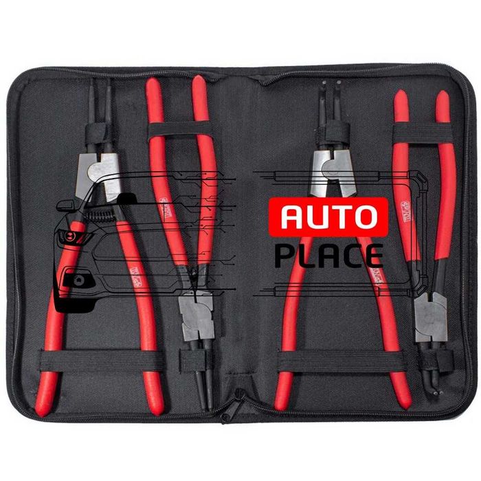 Комплект зегер клещи 12” 4 части ForceKraft