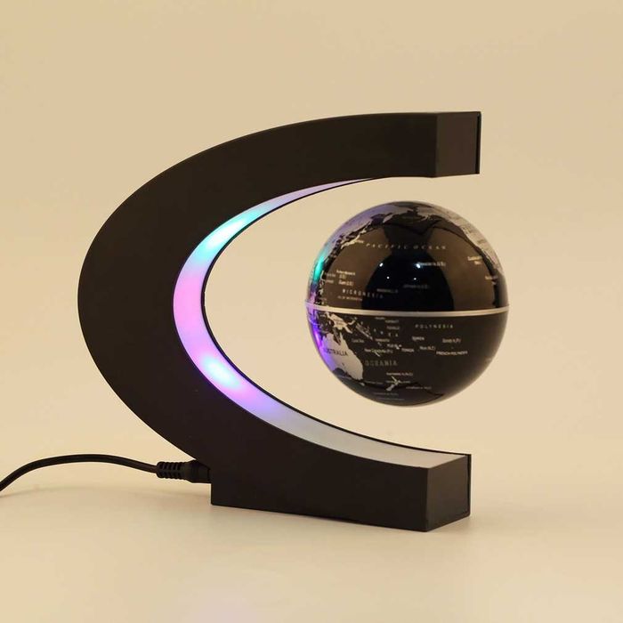 Lampa veioza Glob Pamantesc levitant leviteaza plutitor levitron CADOU