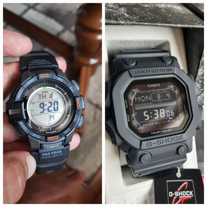 Casio G Shock și ProTrek