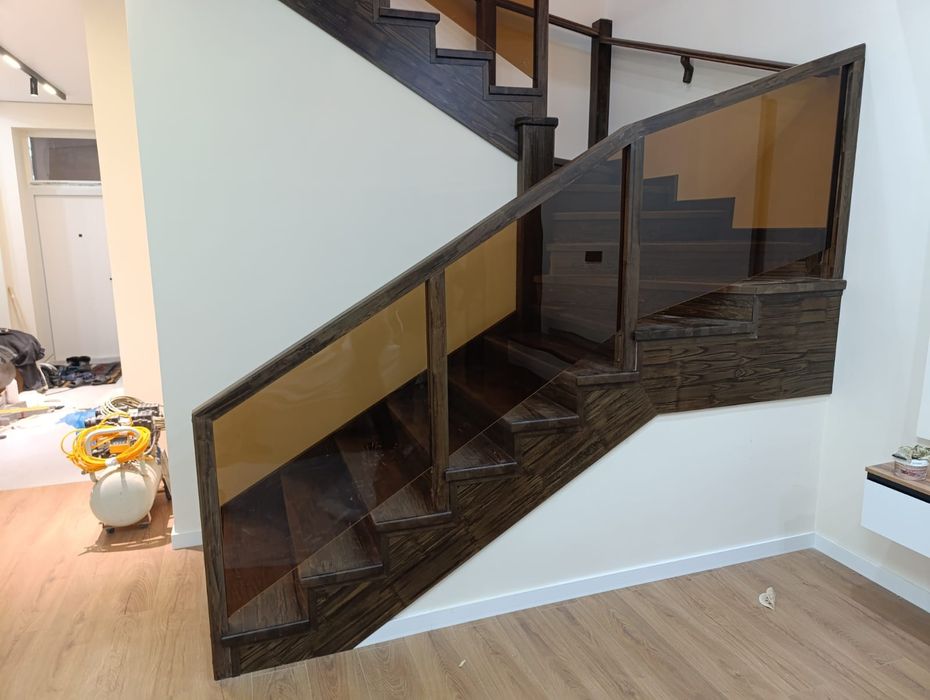 Изготовление деревянных лестниц