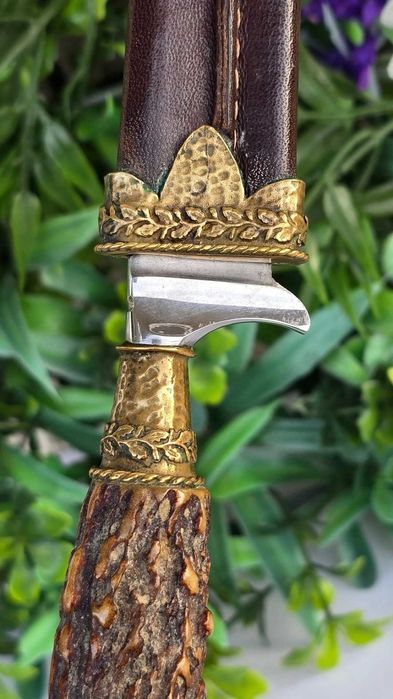 Cuțit vintage tradițional bavarez Trachtenmesser