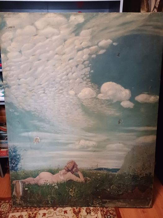 Tablou vechi replica