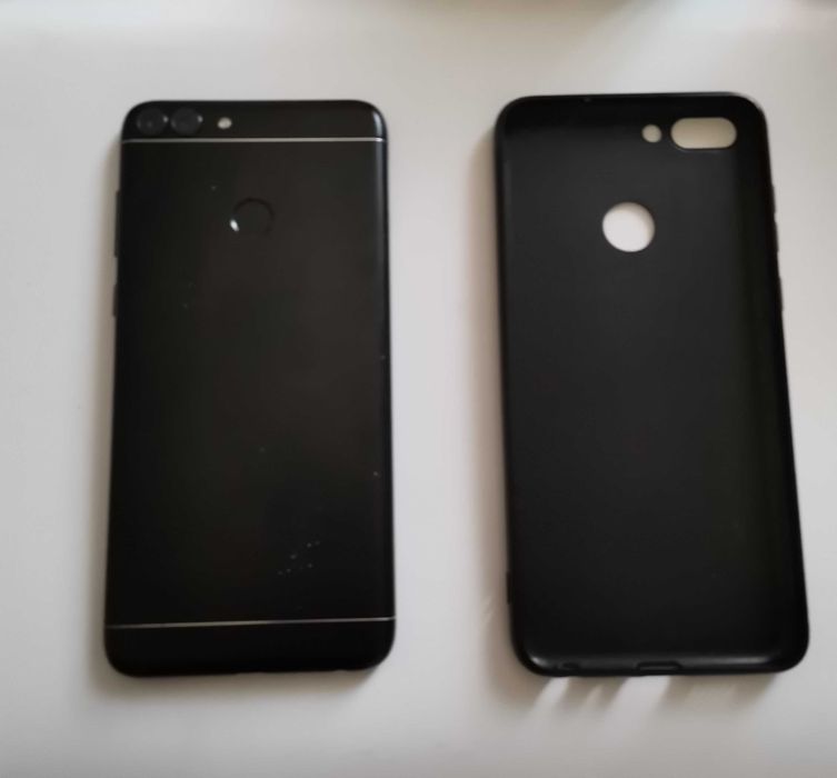 HUAWEI P Smart, Model FIG - LX1, *Impecabil **, + Husă Silicon Negru