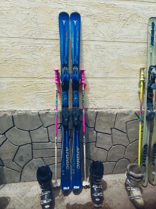 Volkl тау шаңғысы толық комплект