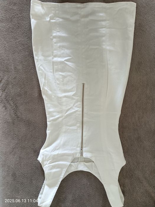 Rochie scurta alba, măsură 34 xs