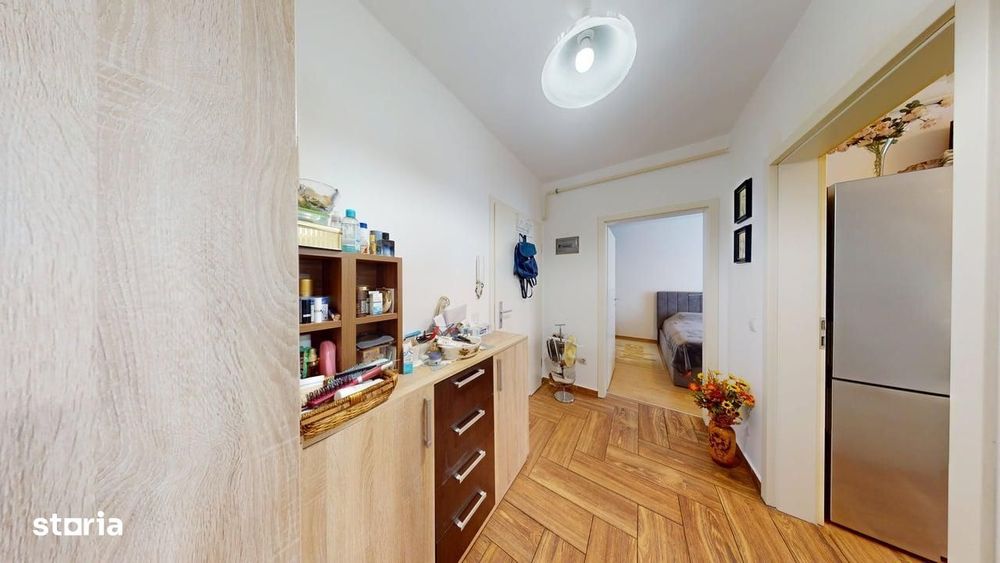 Apartament 2 camere, etaj 2  – Avangarden, Balcon + boxă