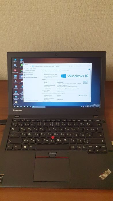 Ноутбук Lenovo ThinkPad X250 экран 12