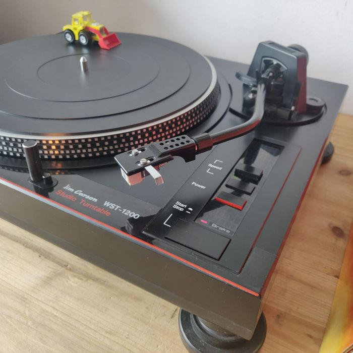 Pick up/dj/platan /Jim Carson WST-1200-studio turntable-direct drive-