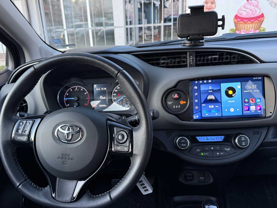 Toyota Yaris - 9" Android 15 Мултимедия Тойота Ярис (2012-2017) Навигация Андроид