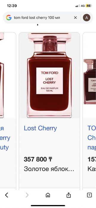 Tom Ford cherry оригинал