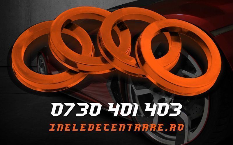 INELE CENTRARE/GHIDAJ/GHIDARE jante 73.1 - 58.1 mm si alte dimensiuni
