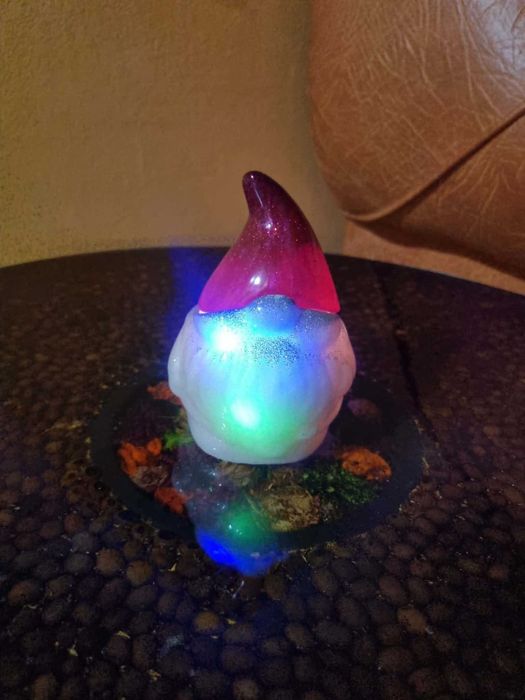 Mos Craciun/Spiridus din rasina epoxidica