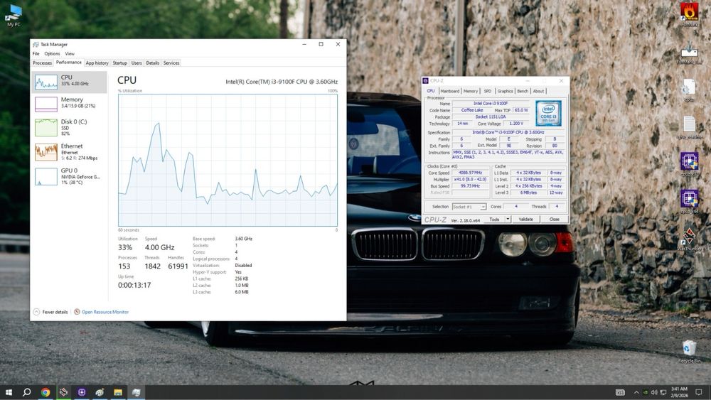 Vând PC low end GTX 1060 i3 9100F 16GB RAM