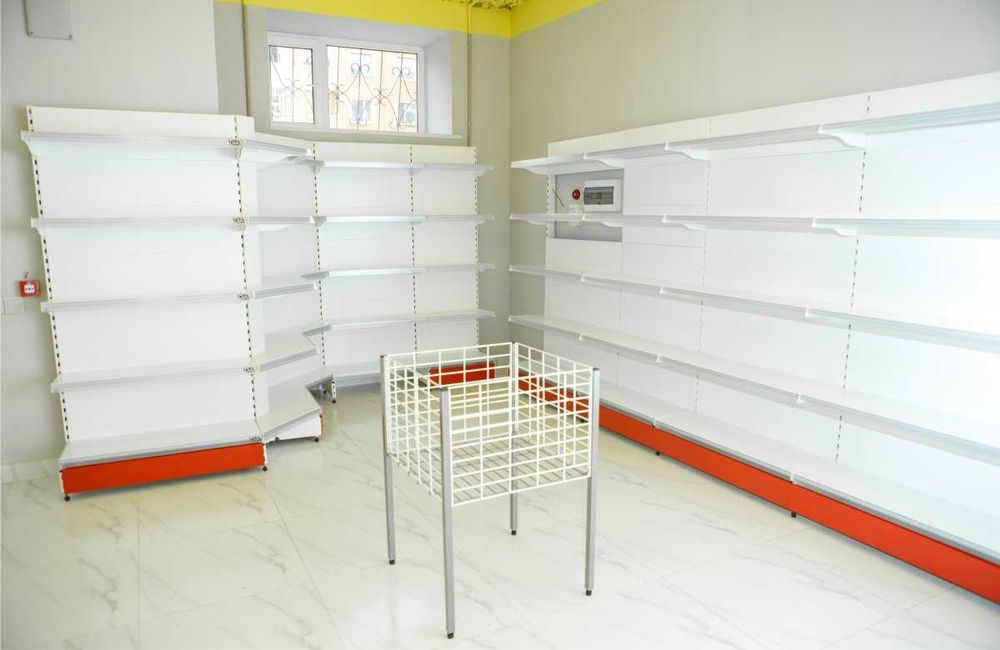 Торговая мебель для магазинов из металла